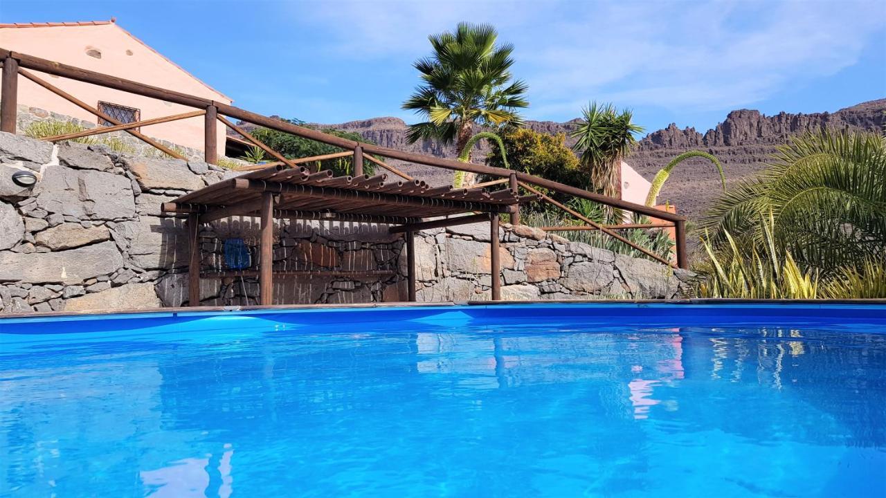 Finca Las Olivas - Unique Country House With Heated Pool 马斯帕洛马斯 外观 照片